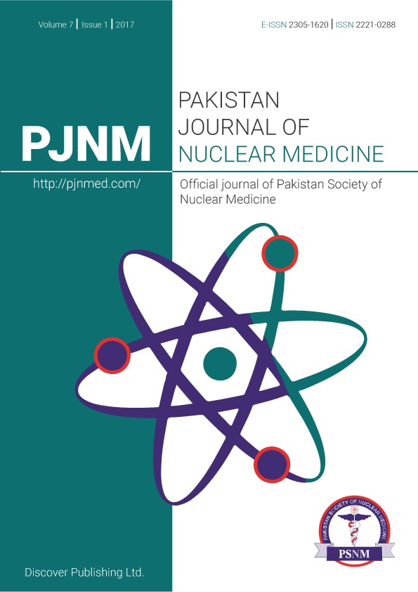 Pakistan Journal of Nuclear Medicine Cover